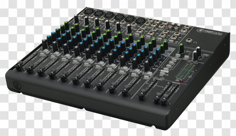 Audio Mixers Mackie 1604-VLZ Pro Sound Reinforcement System - Electronic Component - Equipment Transparent PNG