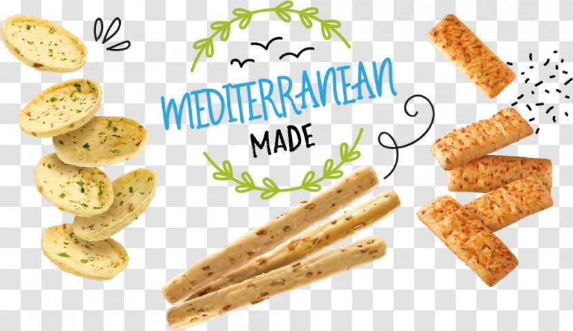 Mediterranean Cuisine Vegetarian Cracker Fast Food Junk - Bread Transparent PNG