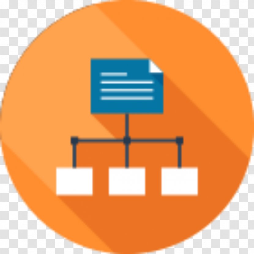 Responsive Web Design - Orange - Organization Chart Transparent PNG