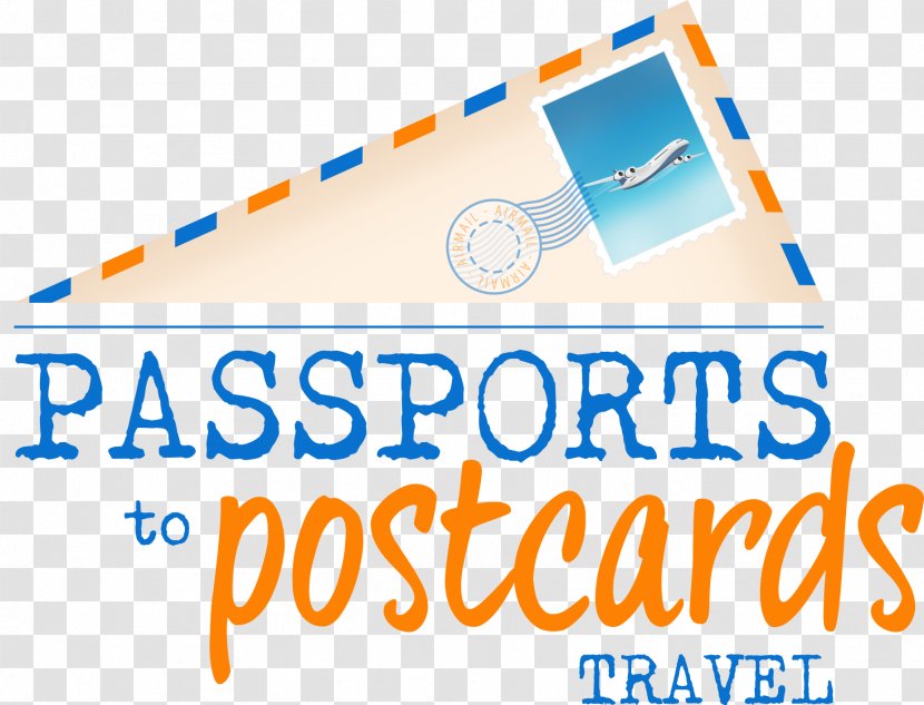 Post Cards Brand Logo Travel Product Design - Passport - Text Transparent PNG