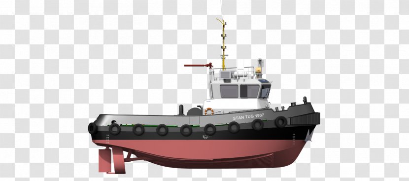 Tugboat Damen Shipyards Stan Propeller - Products Renderings Transparent PNG