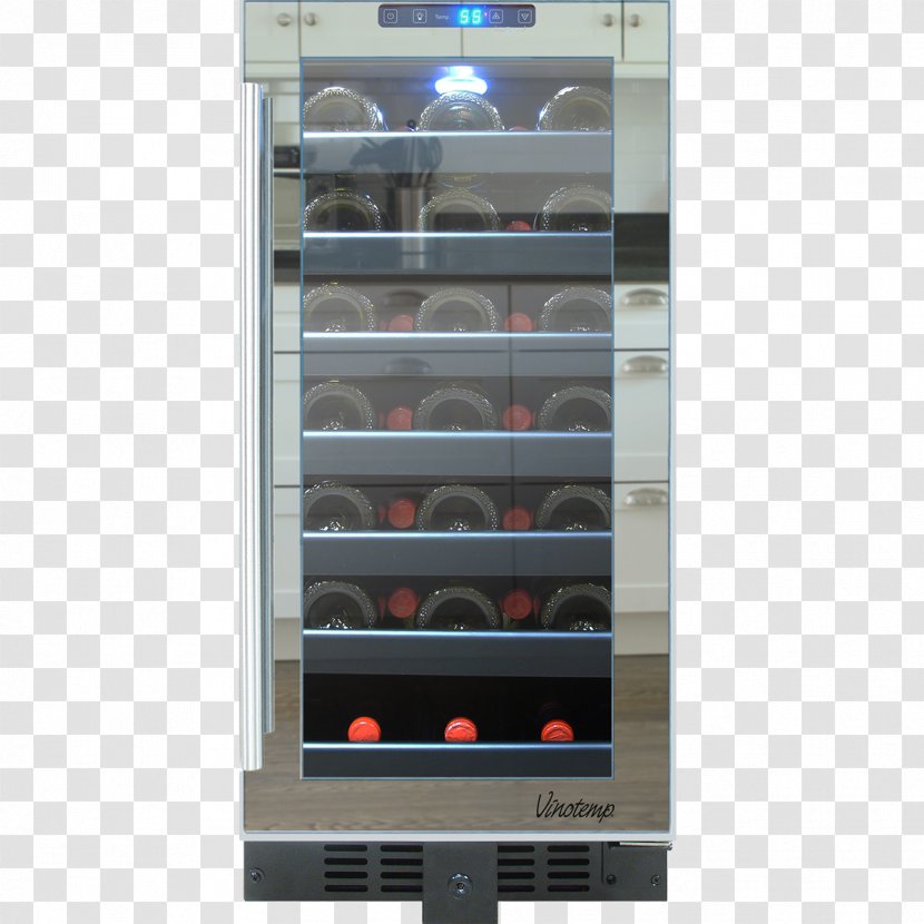 Wine Cooler Bottle Cellar Refrigerator Transparent PNG