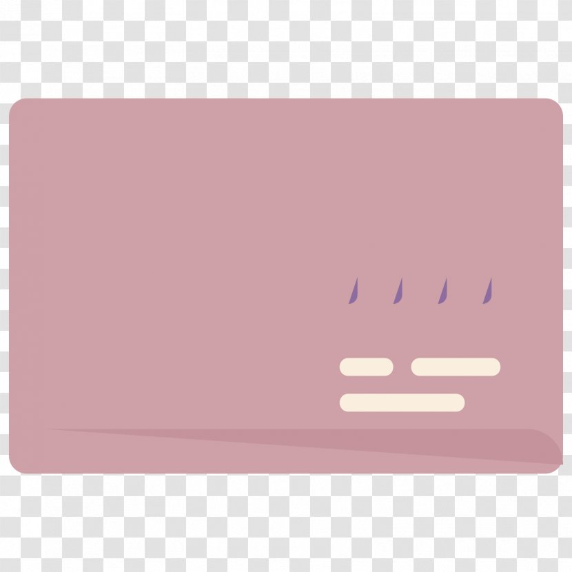 Purple Violet Pink Lilac - Rectangle - Gift Card Transparent PNG