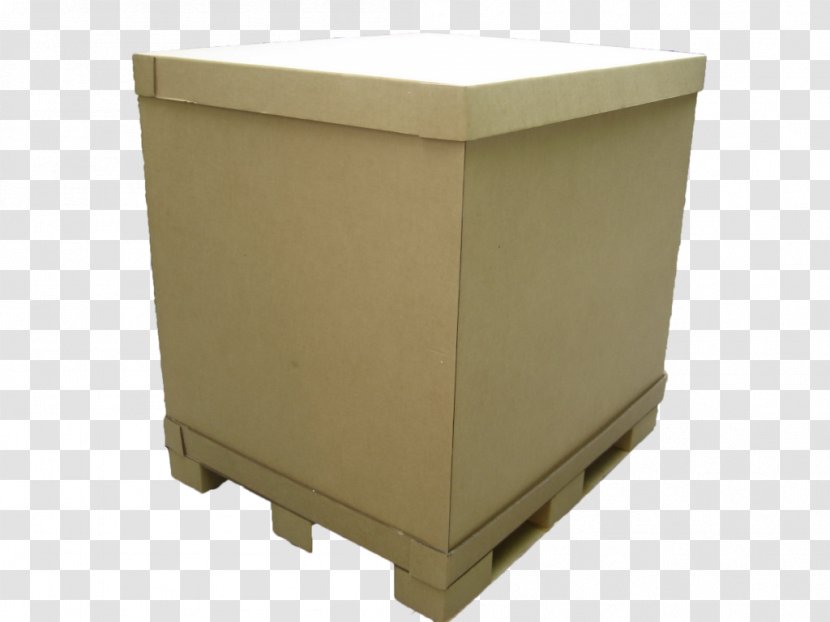 Paper Bulk Box Intermediate Container Corrugated Fiberboard - Kraft - High Grade Packing Transparent PNG