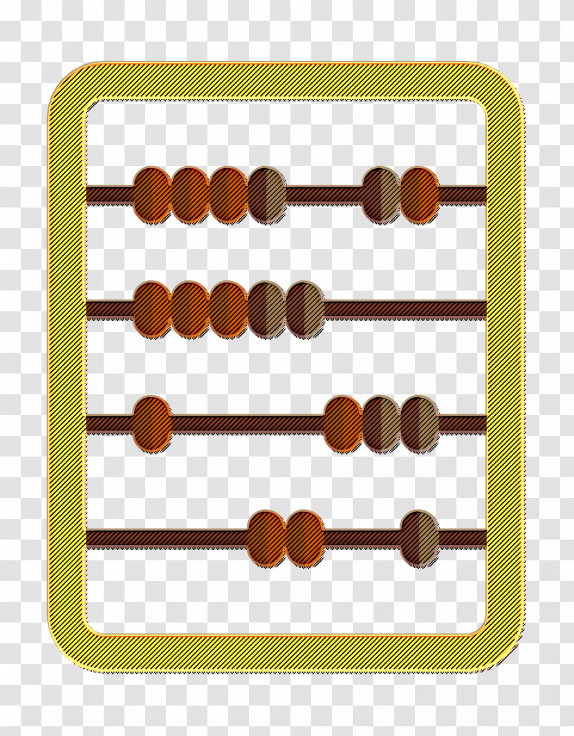 Education Elements Icon Abacus Icon Transparent PNG