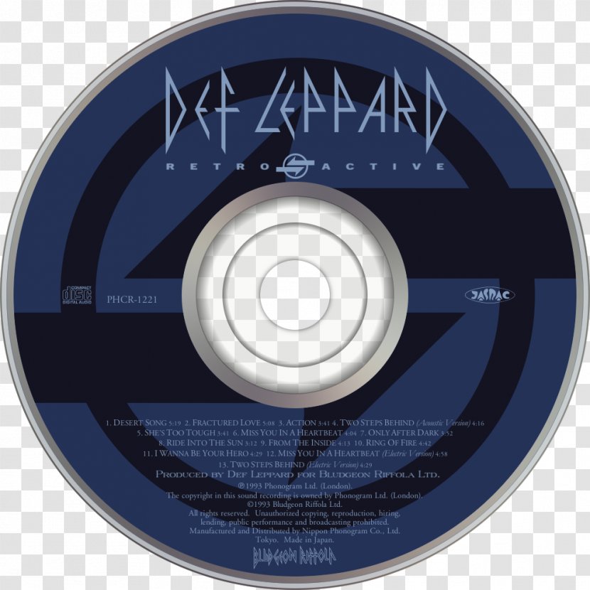 Compact Disc Def Leppard Streetlife Serenade Retro Active Facelift - Tree Transparent PNG