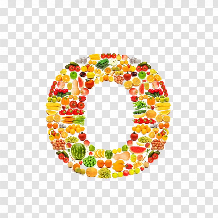 Vegetable Letter Fruit Vitamin C - Royalty Free - O Transparent PNG