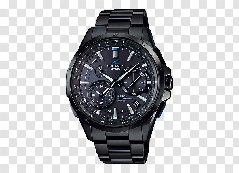 Casio Oceanus Watch Wave Ceptor Amazon.com - Accessory Transparent PNG