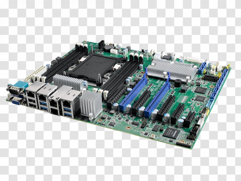 Motherboard ASUS Z10PA-D8 Intel Computer Servers - Electronics Transparent PNG