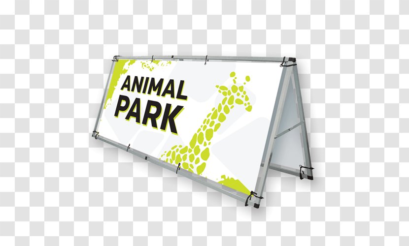 A-frame Banner Billboard Advertising Steel - Brand Transparent PNG