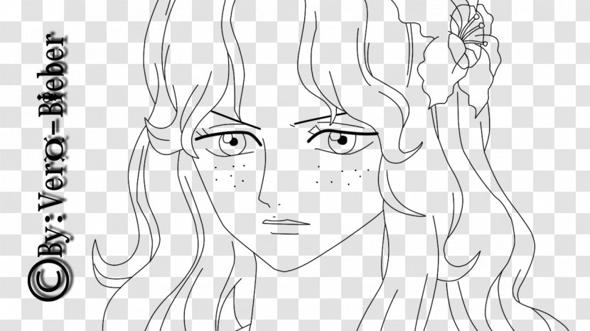 Line Art Drawing DeviantArt Sketch - Frame - Foto One Piece Nami Transparent PNG
