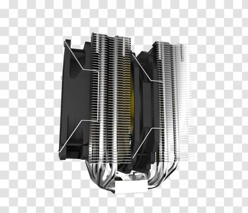 Computer System Cooling Parts Oceanus Heat Pipe Fan Transparent PNG