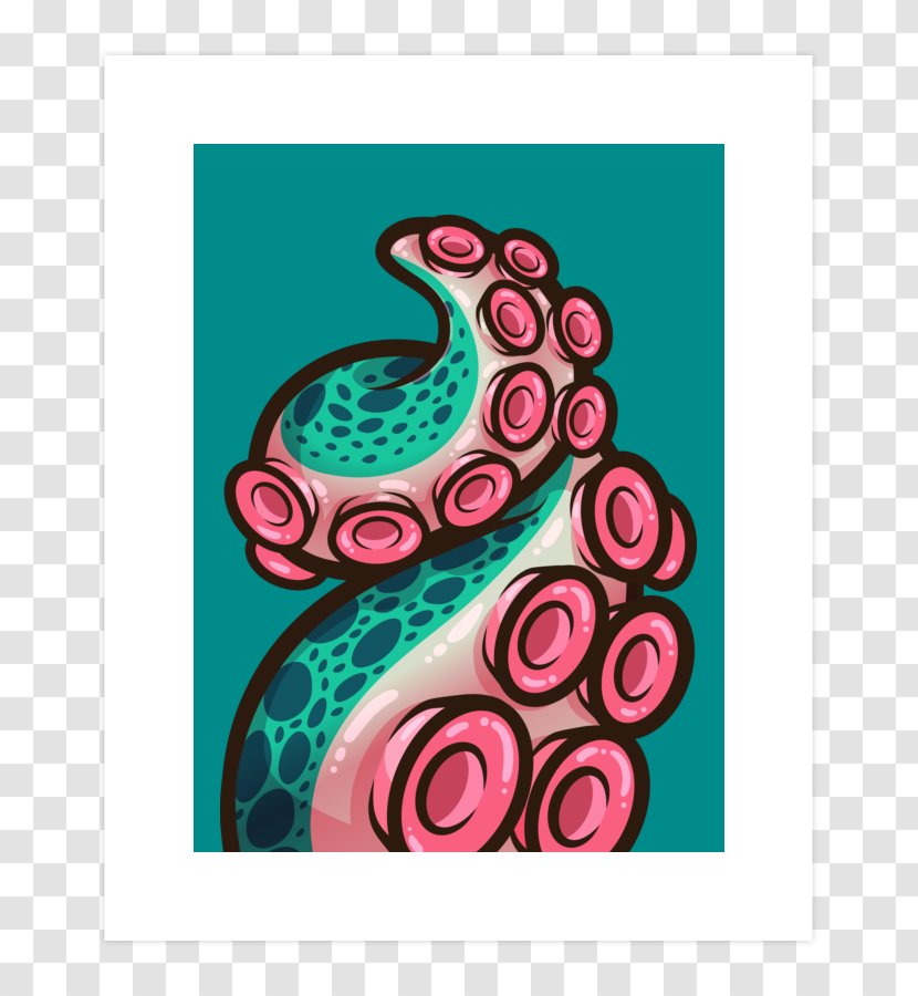 Art Drawing Octopus - Organism - Design Transparent PNG