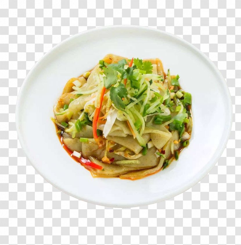 Chow Mein Yakisoba Lo Chinese Noodles Pad Thai - Spaghetti - Northwest Rice Jelly Transparent PNG