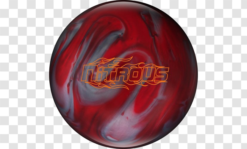 Red Silver Nitrous Bowling Balls - Yellow Transparent PNG