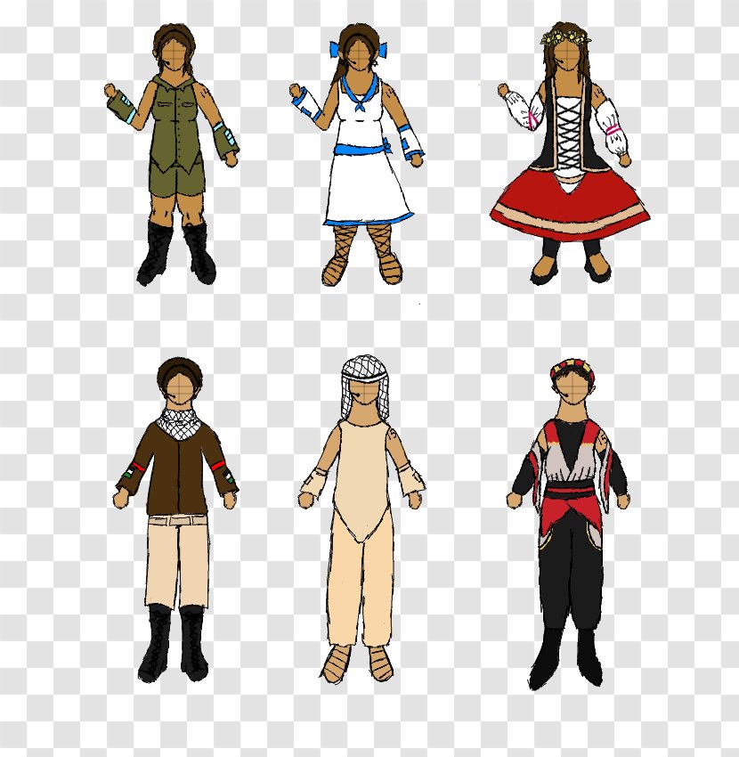 Costume Homo Sapiens Human Behavior Cartoon - Flower - Canaan Transparent PNG