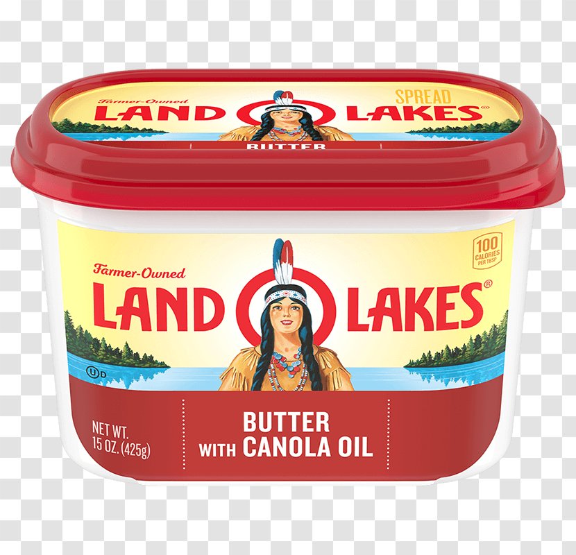 Land O'Lakes Cream Milk Butter Kroger - Spread Transparent PNG