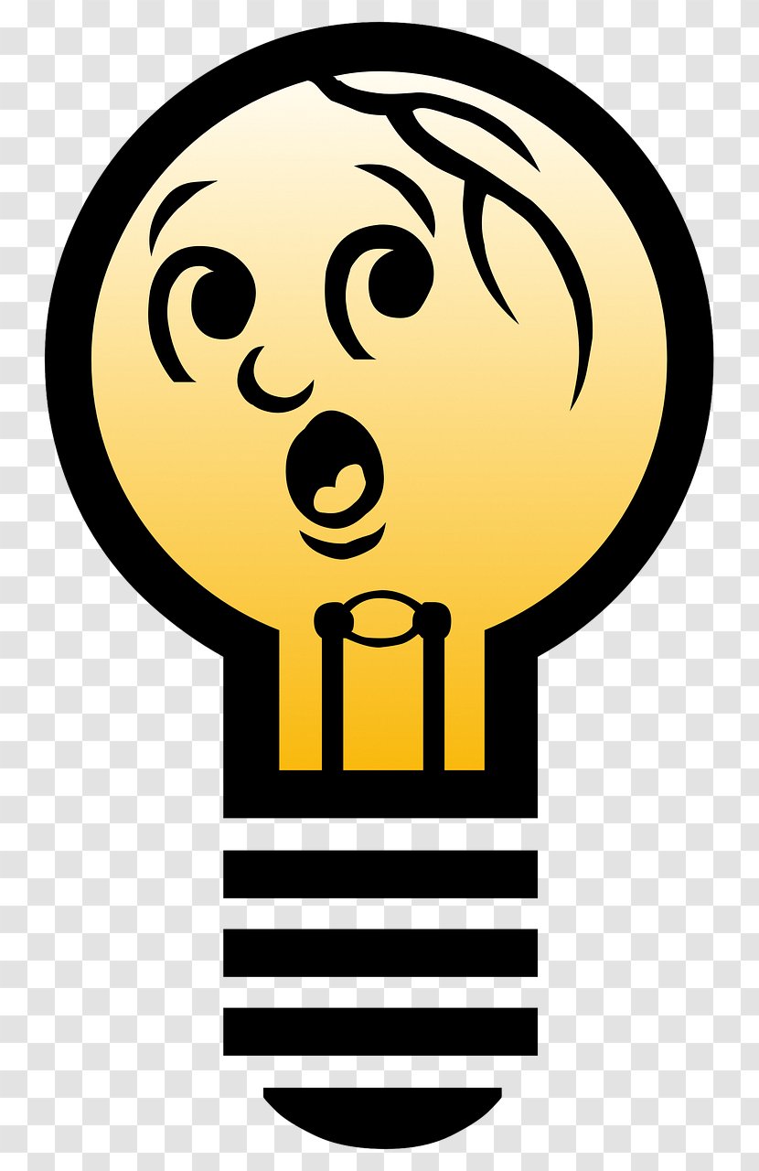 Electric Light Clip Art - Facial Expression - Thinking Transparent PNG