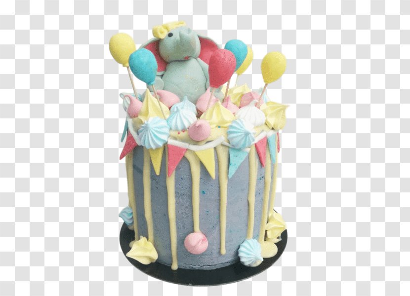 Birthday Cake Buttercream Ice Cream Cupcake - Dessert - Macaron Transparent PNG