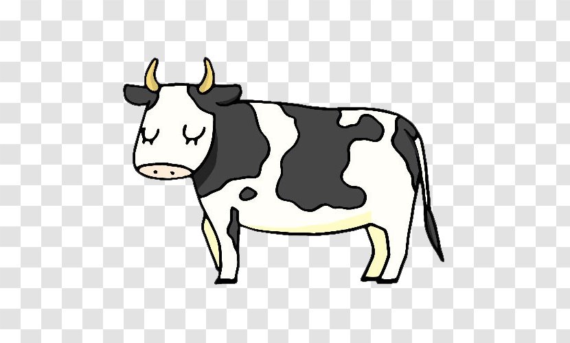 Dairy Cattle Ox Bull Clip Art - A Cow Transparent PNG