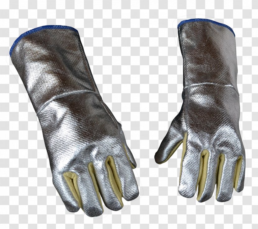 Glove Clothing Heat Suede Temperature - Textile - Protective Transparent PNG