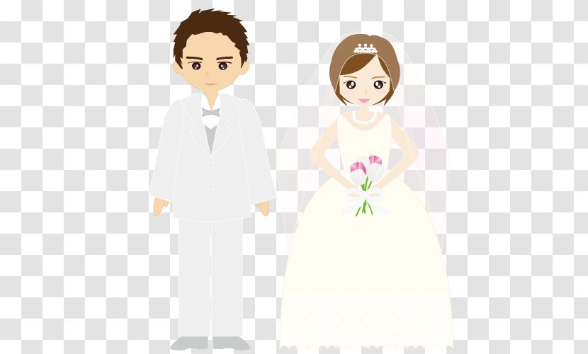 Wedding Dress Bridegroom - Heart Transparent PNG