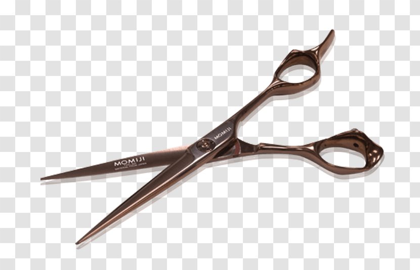 Hair Scissors Hair-cutting Shears Hairdresser Barber - Shear - Metal Transparent PNG