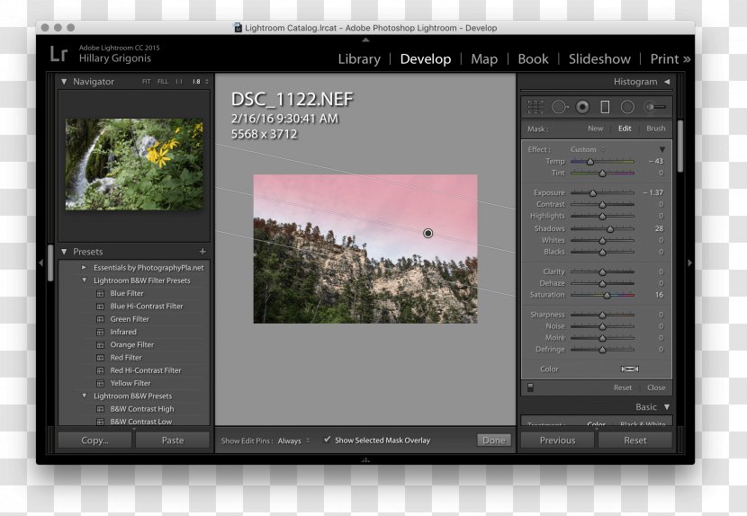 Adobe Lightroom Image Editing Systems Graduated Neutral-density Filter - Brand - Neutraldensity Transparent PNG