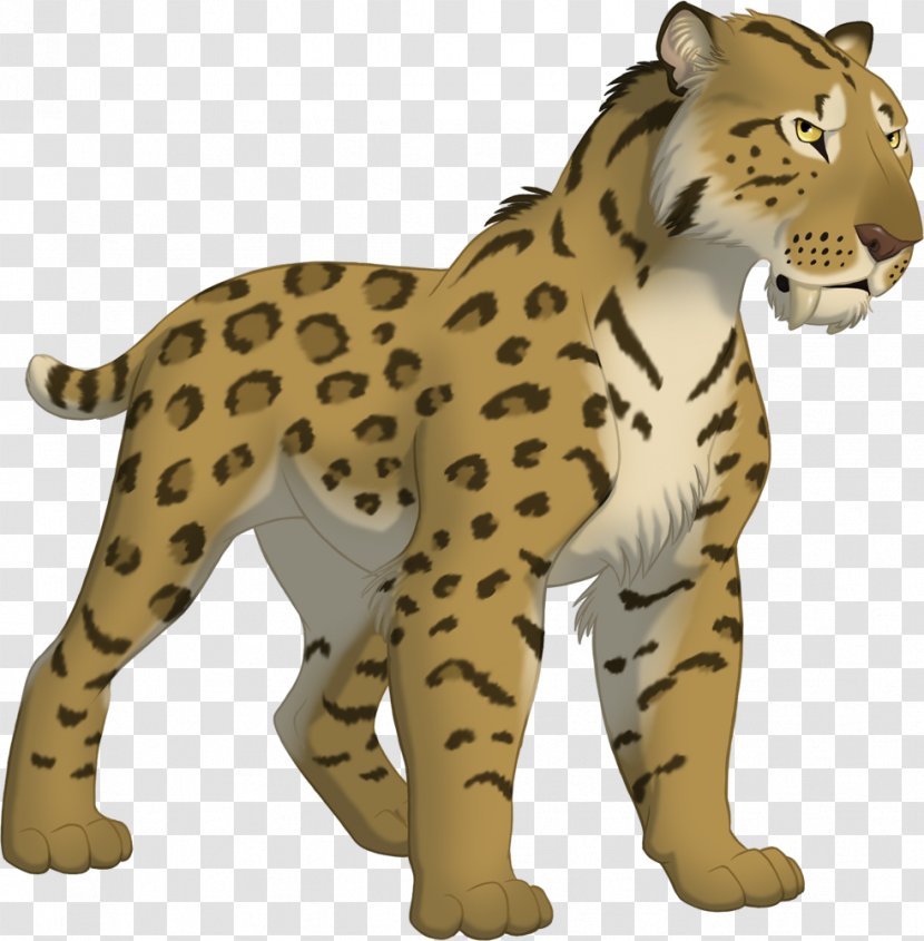 Cheetah Leopard Saber-toothed Tiger Transparent PNG