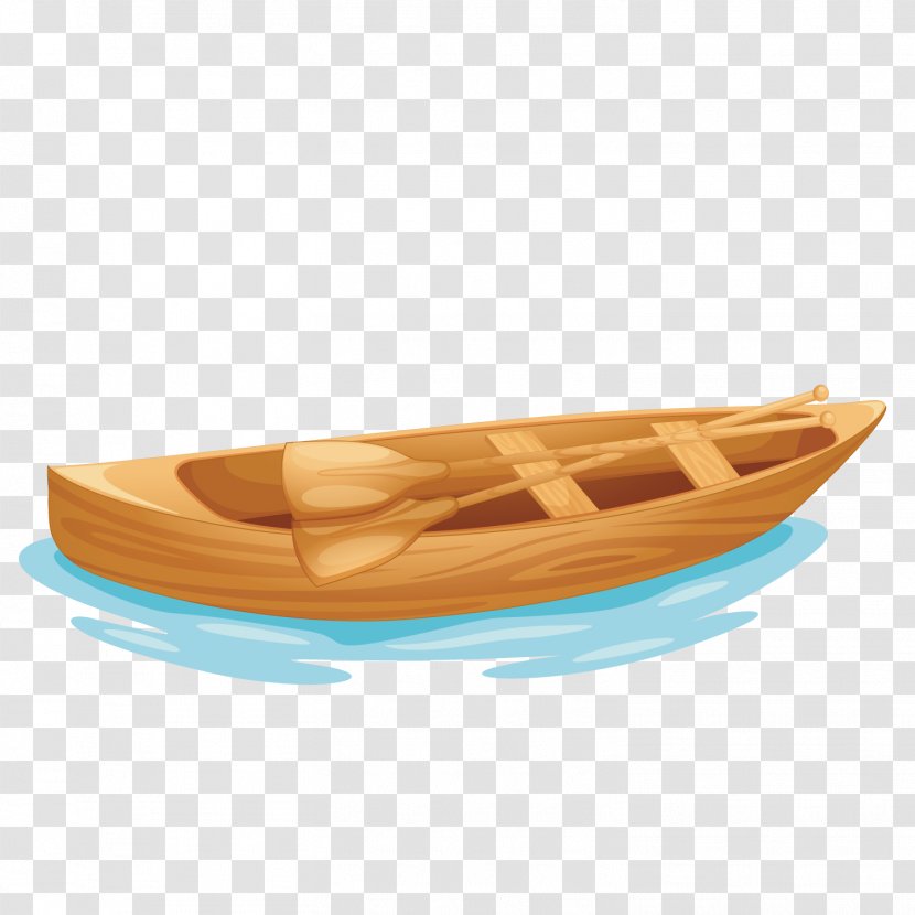 Boat Royalty-free Illustration - Woodenboat - Vector Small Wooden Transparent PNG