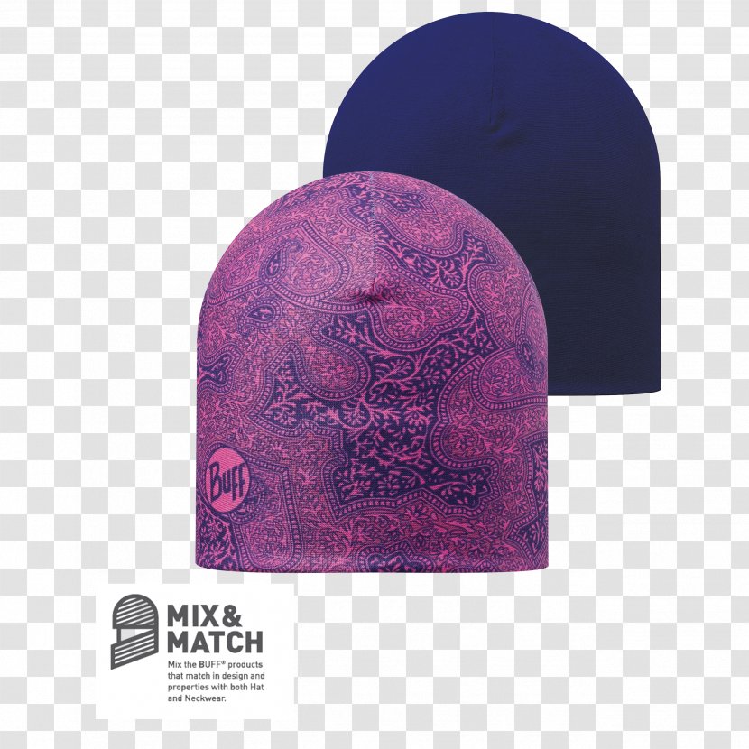 Beanie Blue Hat Purple Magenta - Graphite Transparent PNG
