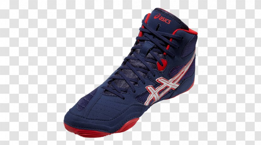 Wrestling Shoe Asics SNAPDOWN Sports Shoes - Red - Blue Tennis For Women Transparent PNG