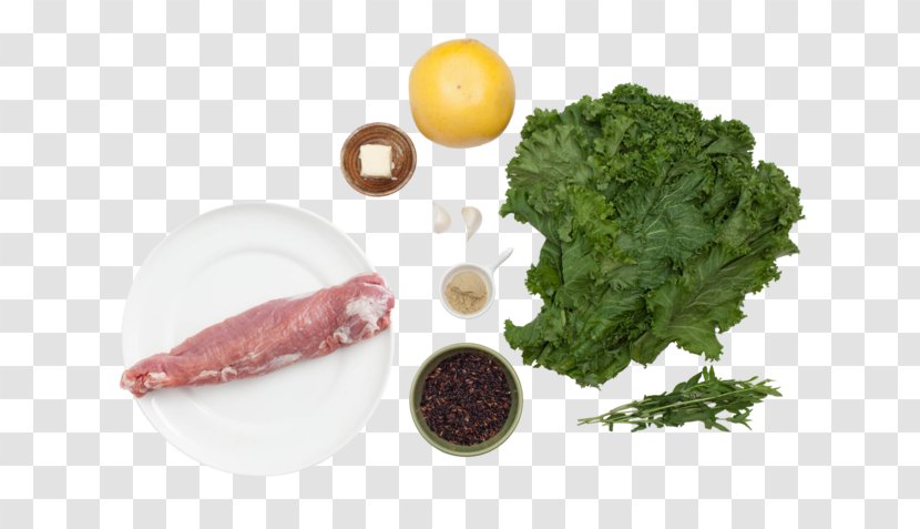 Leaf Vegetable Vegetarian Cuisine Pork Tenderloin Sandwich Recipe Brassica Juncea - Cabbage - Kale Transparent PNG