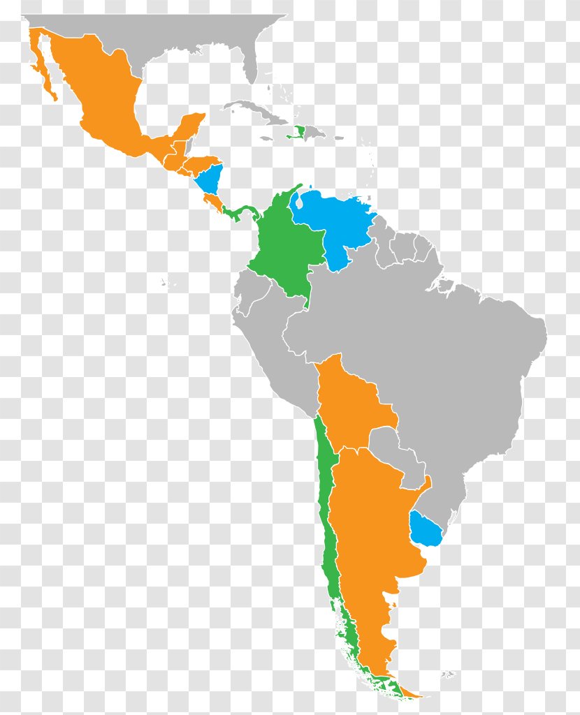 Latin America South Caribbean Central Region - Country - Venezuela Transparent PNG