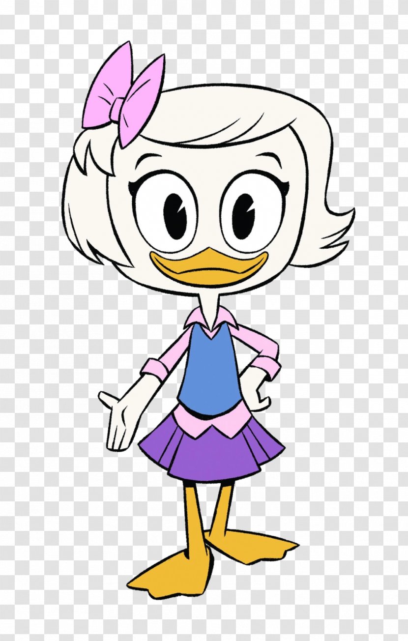 Webby Vanderquack Scrooge McDuck Donald Duck Huey, Dewey And Louie Bentina Beakley - Comeback Cartoon Ducktales Transparent PNG