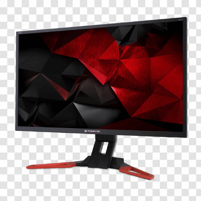 Nvidia G-Sync ACER Predator XB271HU Acer Aspire Computer Monitors 4K Resolution - Electronic Device Transparent PNG