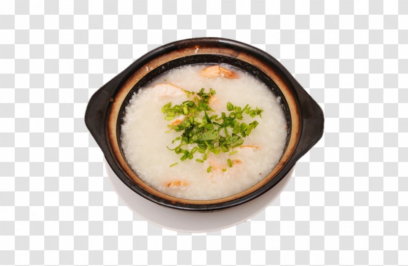Congee Asian Cuisine Soup Rice - Dish - Shrimp Porridge Transparent PNG