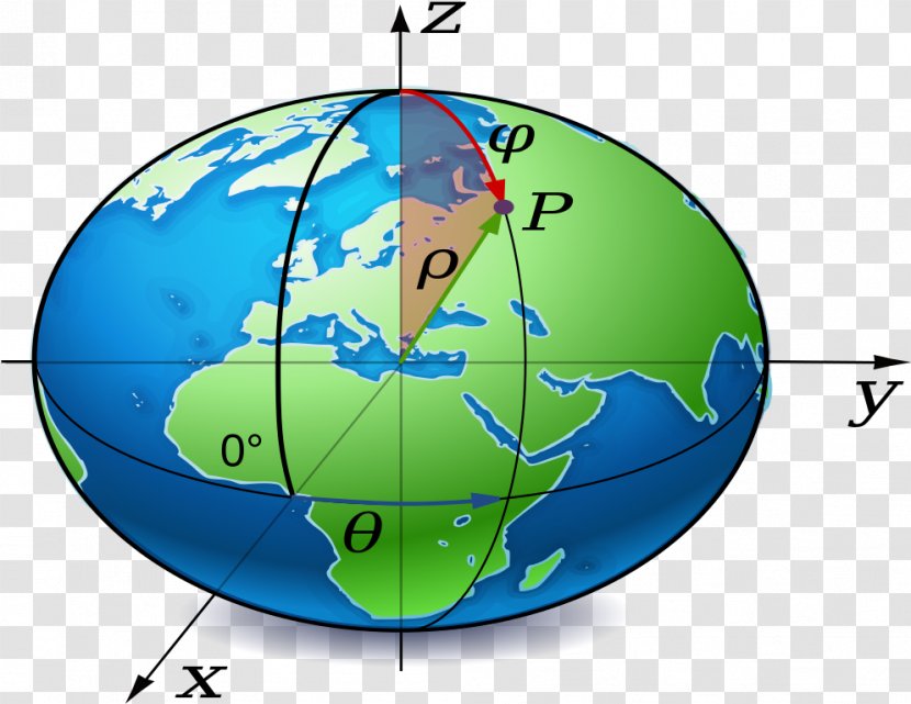 Earth Geodetic Datum Reference Ellipsoid Geodesy - Geographic Coordinate System Transparent PNG