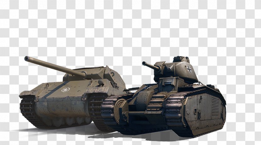 Churchill Tank Self-propelled Artillery Gun Turret - Vehicle - German Transparent PNG