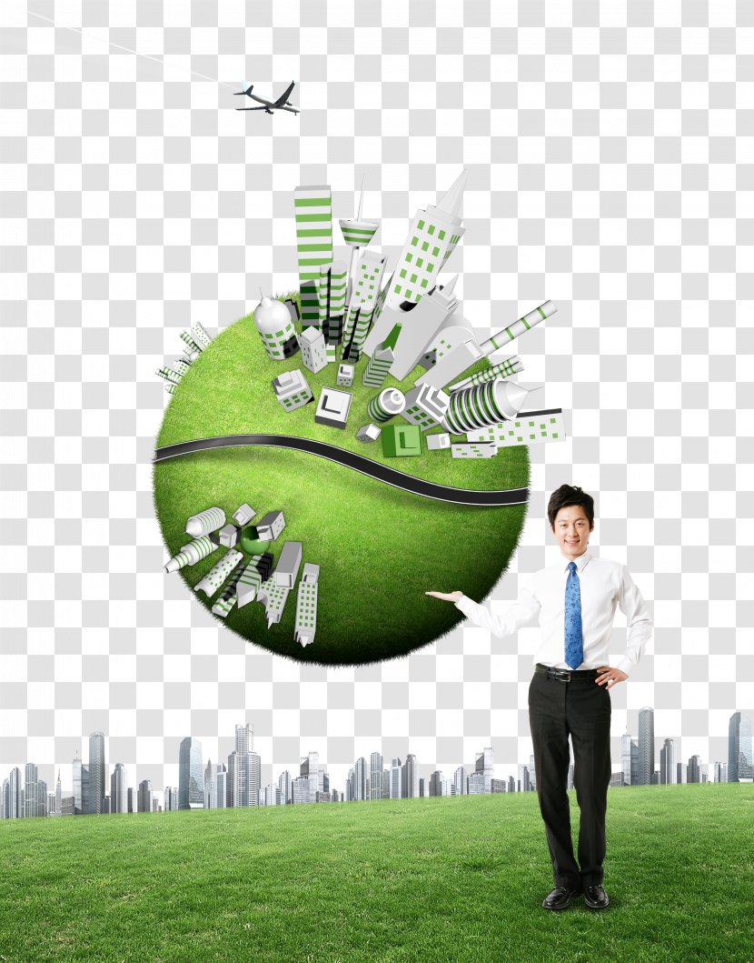 Green Building On Earth - Golf Ball - Energy Transparent PNG