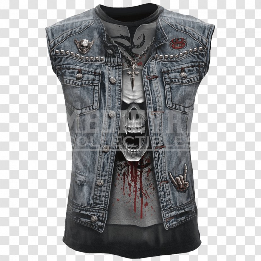 T-shirt Hoodie Top Sleeve Clothing - Outerwear - Thrash Metal Transparent PNG