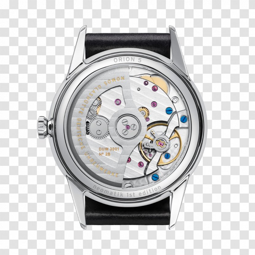 NOMOS Glashütte Metro Datum Gangreserve Bauhaus Watch - Jewellery Transparent PNG