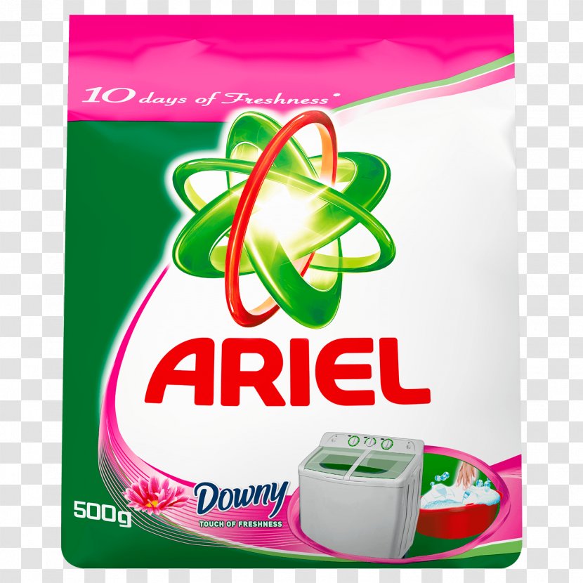 Ariel Laundry Detergent Stain Removal - Powder - Washing Transparent PNG