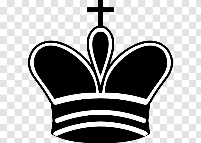 Chess Piece King White And Black In Clip Art - Queen - Pieces Tattoo Designs Transparent PNG