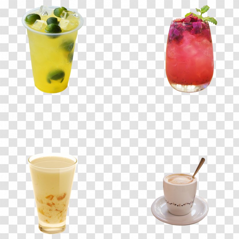 Orange Juice Tea Soft Drink Smoothie - Shop Brochure With Many Flavors Transparent PNG