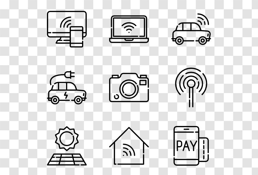 Internet Of Things - Diagram - Technology Transparent PNG