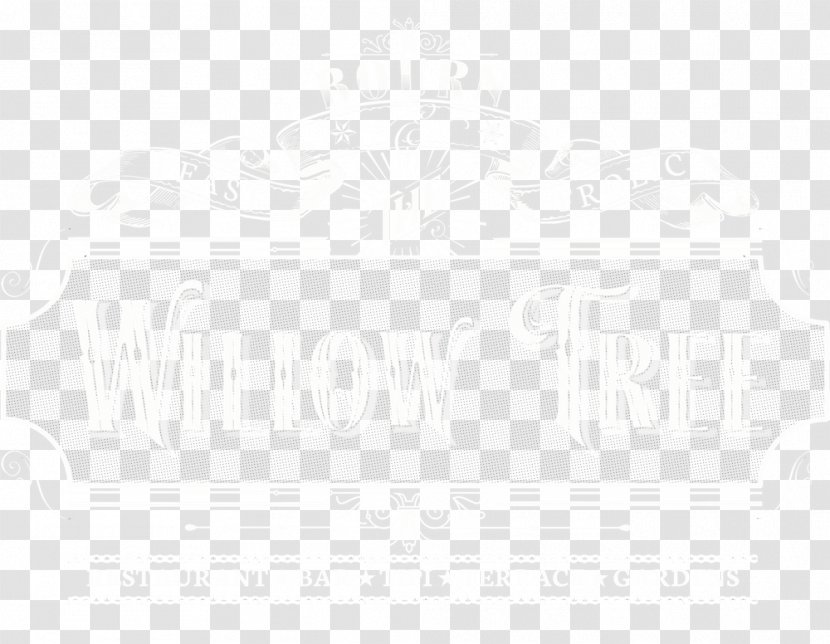 Brand Logo Line - White - Willow Tree Transparent PNG