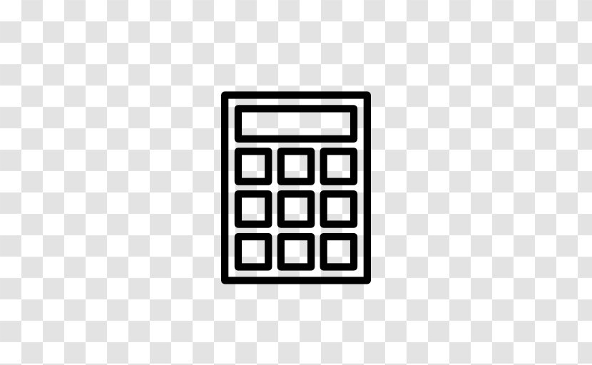 Calculator Calculation - Rectangle Transparent PNG