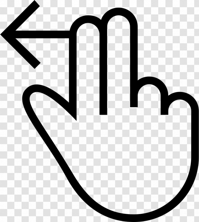 Finger Symbol Gesture - Area Transparent PNG