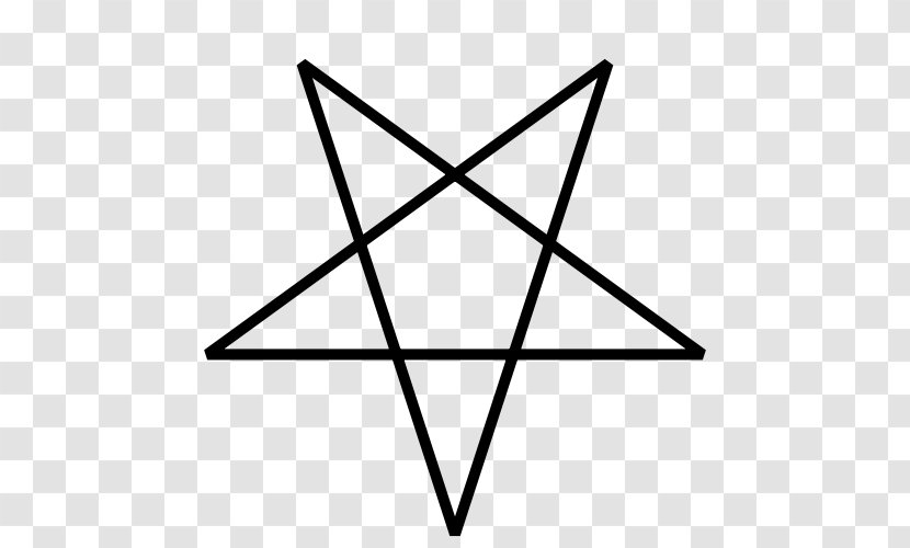 Church Of Satan Lucifer Pentagram Satanism Sigil Baphomet - Triangle Transparent PNG